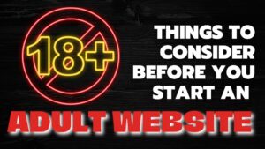Things To Consider Before You Start An Adult Website