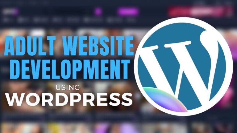 Adult website development wordpress